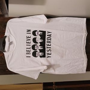 Unisex tee shirt XL Yesterday Beatles Tribute tour casual